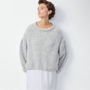 American Vintage WOMEN'S JUMPER ZOLLY Heather Grey Size XS/S